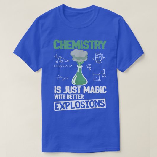 physics science teacher organic chemistry science T-Shirt (Design vorne)