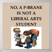 PHYSICS-Stringtheorie-Poster Poster (Vorne)