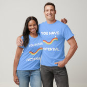 Physics teacher funny you have potential teacher d T-Shirt (Unisex)