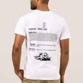 Physik 101: Dreieck-Drosselklappe T-Shirt (Rückseite)