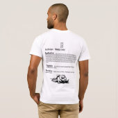 Physik 101: Dreieck-Drosselklappe T-Shirt (Schwarz voll)