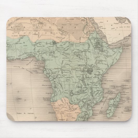 Physik Afrika Mousepad (Vorne)