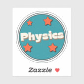 Physik Aufkleber (Blatt)