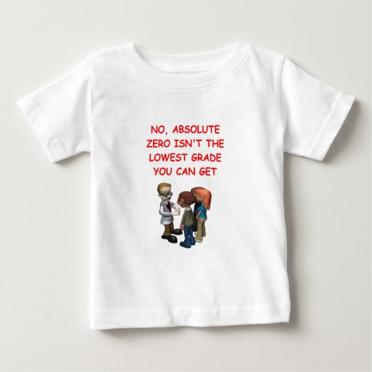 Physik Baby T-shirt (Vorderseite)