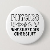 Physik Button (Vorderseite)