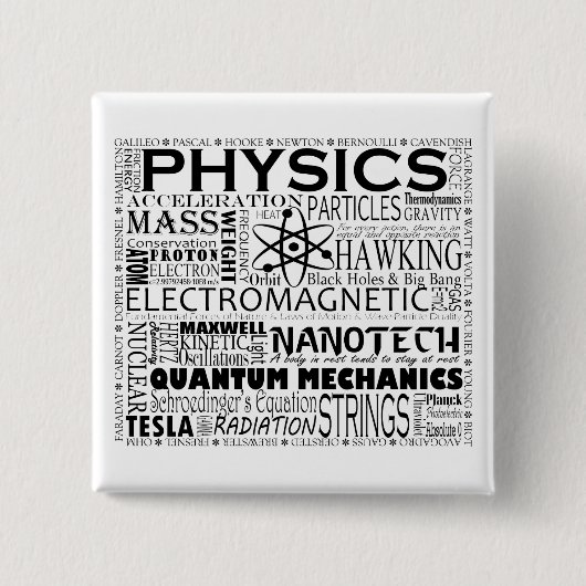 Physik Button (Vorderseite)