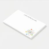 PHYSIK DAS IST DIE RECHTSPUNKTWissenschaft Post-it Klebezettel (angewinkelt)