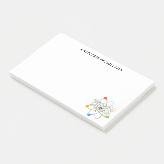 PHYSIK DAS IST DIE RECHTSPUNKTWissenschaft Post-it Klebezettel (angewinkelt)