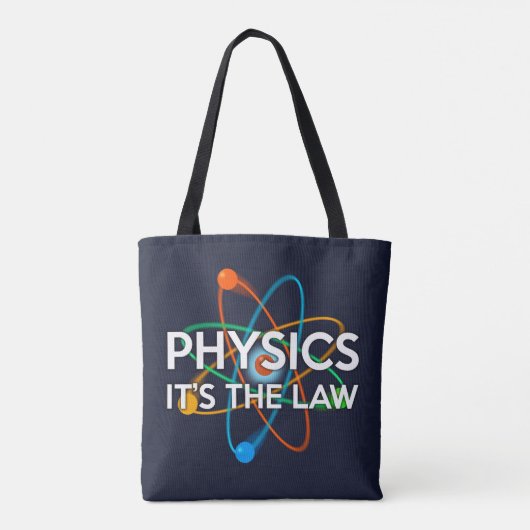 PHYSIK DAS IST DIE RECHTSPUNKTWissenschaft Tasche (Rückseite)