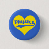 Physik der Liebe Button (Vorderseite)