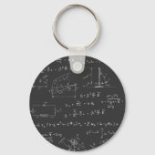 Physik-Diagramme und -Formeln Schlüsselanhänger (Vorderseite)
