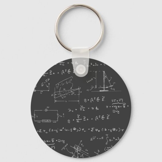 Physik-Diagramme und -Formeln Schlüsselanhänger (Vorderseite)