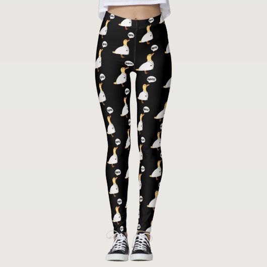Physik-Duck Leggings (Vorderseite)