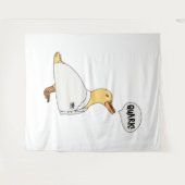 Physik-Duck Wandteppich (Vorderseite (Horizontal))