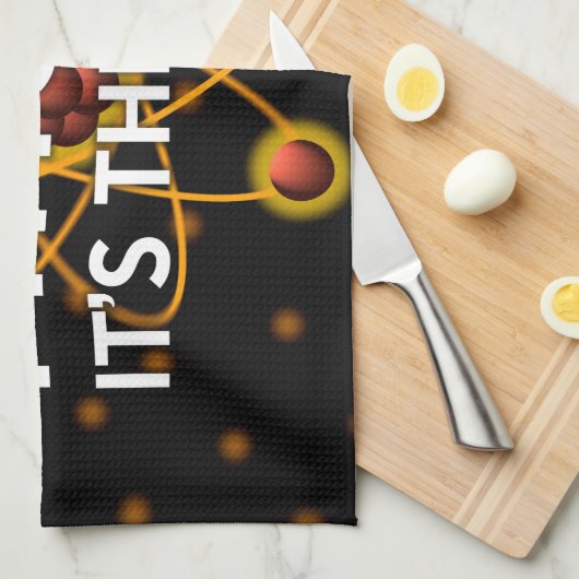 PHYSIK. ES IST DIE GESETZLICHE Wissenschaft Geschirrtuch (Viertel Falte)