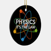 PHYSIK. ES IST DIE RECHTSPOTENwissenschaft Keramik Ornament (Rechts)