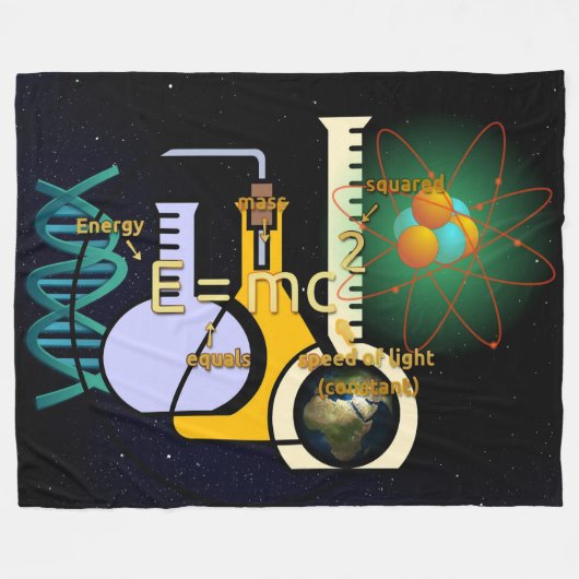 PHYSIK FLEECEDECKE (Vorderseite (Horizontal))