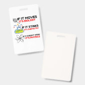 PHYSIK FÜR BIOLOGIE AUSWEIS (Vorder- & Rückseite)