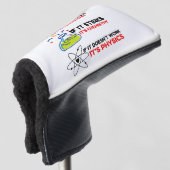 PHYSIK FÜR BIOLOGIE GOLF HEADCOVER (3/4 Vorderseite)