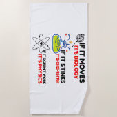 PHYSIK FÜR BIOLOGIE STRANDTUCH (Vorderseite)