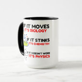 PHYSIK FÜR BIOLOGIE TASSE (Vorderseite Links)