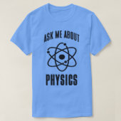 Physik Genius Funny Sprichwort Atom Physiker T-Shirt (Design vorne)