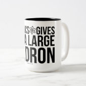 Physik gibt mir einen großen Hadron Zweifarbige Tasse (VorderseiteRechts)