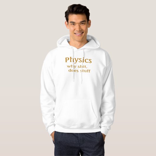 Physik Hoodie (Vorne ganz)