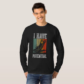 Physik Ich habe einen potenziellen Energiewitz-Leh T-Shirt (Vorne ganz)