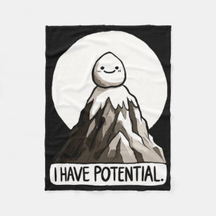 Physik Joke - Ich habe potenzielle Rock Mountain S Fleecedecke