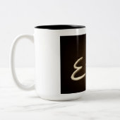 Physik-Kaffee-Tasse mit Einsteins berühmter Zweifarbige Tasse (Links)