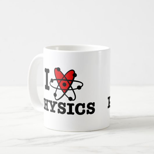 Physik Kaffeetasse (Vorderseite Links)
