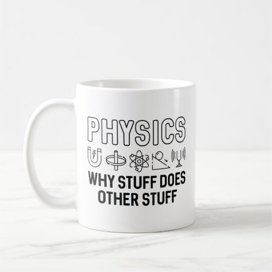 Physik Kaffeetasse (Links)