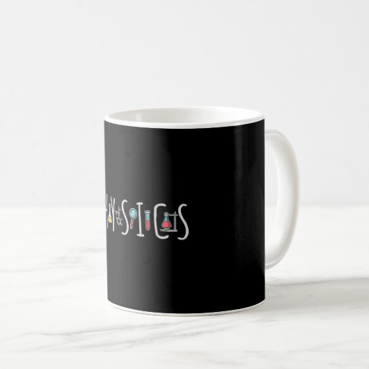 Physik Kaffeetasse (VorderseiteRechts)