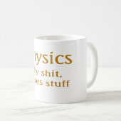 Physik Kaffeetasse (VorderseiteRechts)