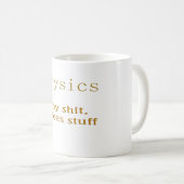 Physik Kaffeetasse (VorderseiteRechts)