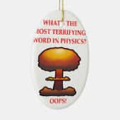 PHYSIK KERAMIKORNAMENT (Rechts)