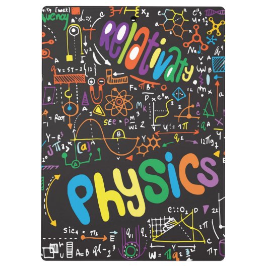 Physik Klemmbrett (Rückseite)