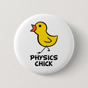 Physik-Küken Button