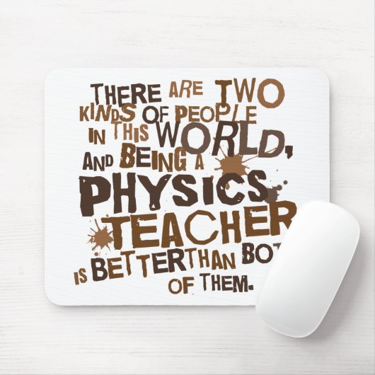 Physik-Lehrer-Geschenk Mousepad (Mit Mouse)