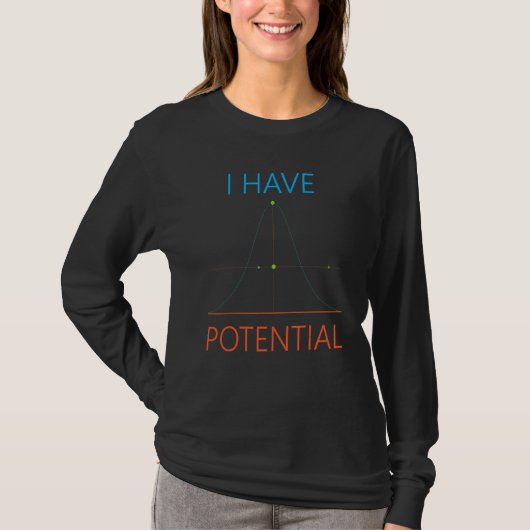 Physik Major I habe potenziell besten Physiker je T-Shirt (Vorderseite)