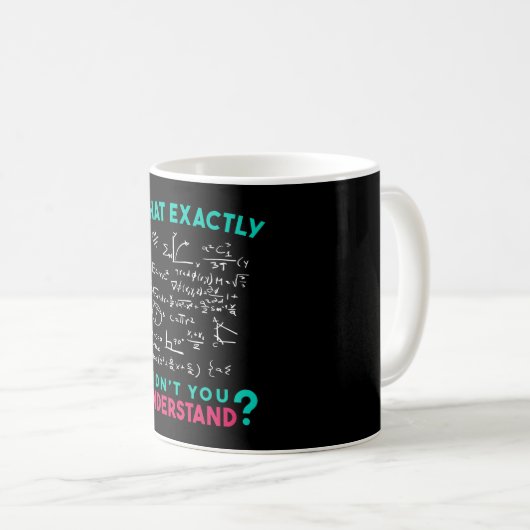 Physik Math Formel Joke Kaffeetasse (VorderseiteRechts)