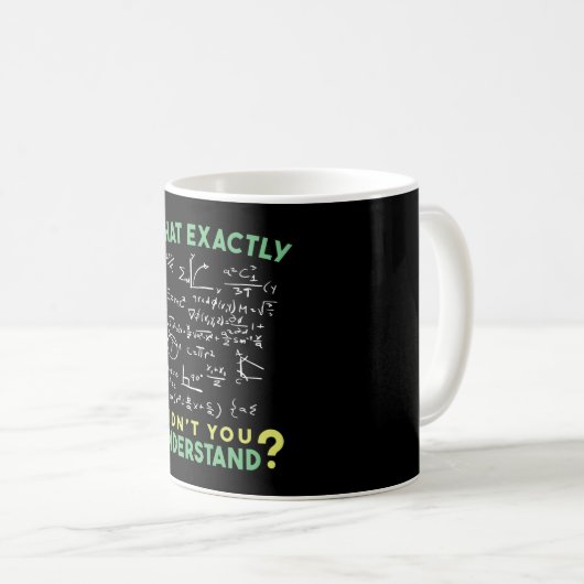 Physik Math Formel Joke Kaffeetasse (VorderseiteRechts)