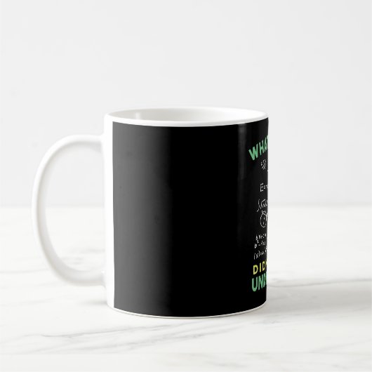 Physik Math Formel Joke Kaffeetasse (Links)