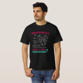 Physik Math Formel Joke T-Shirt (Vorne ganz)