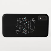 Physik Math Formel Lehrer Schüler Atome und Mol Case-Mate iPhone Hülle (Rückseite (Horizontal))