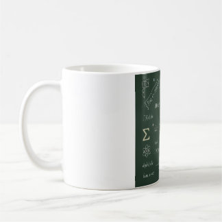 Physik & Mathe-Wandtafel-Tasse | Wissenschaft Glei Kaffeetasse