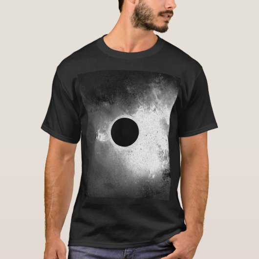 Physik mit schwarzem Loch Lover Astronomie T-Shirt (Vorderseite)