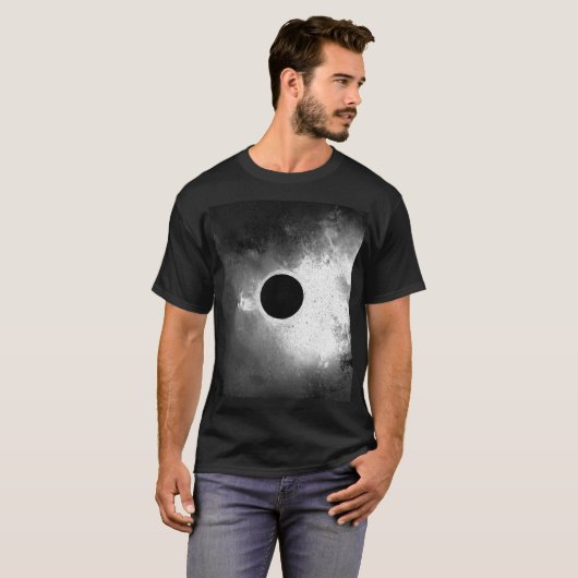 Physik mit schwarzem Loch Lover Astronomie T-Shirt (Vorne ganz)