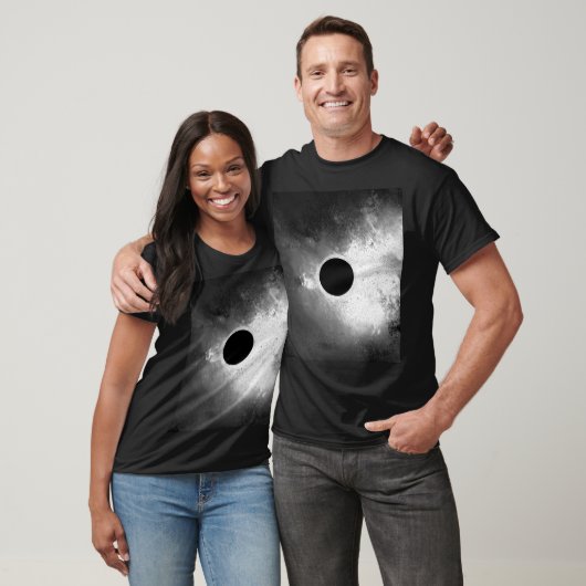 Physik mit schwarzem Loch Lover Astronomie T-Shirt (Unisex)